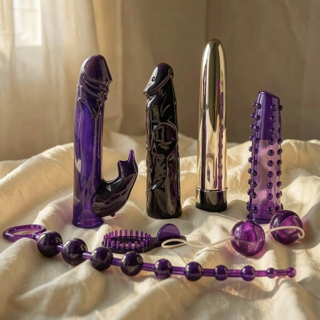 Toyjoy Imperial Rabbit Kit set vibratori 7 pezzi viola