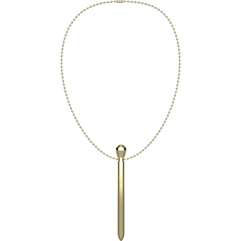 Ibiza Pocket Clit Gold mini vibratore clitoride oro