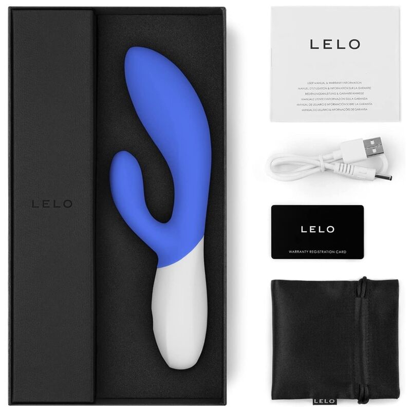 Lelo Ina Wave 2 vibratore rabbit California Sky 12 modalità