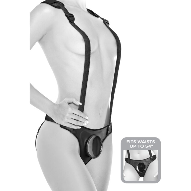 Pipedream Body Dock Suspenders imbracatura con bretelle