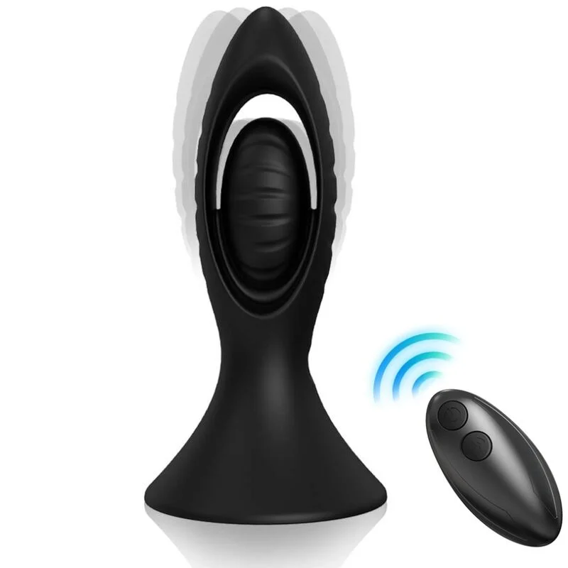Armony set vibratore e plug anale silicone telecomando