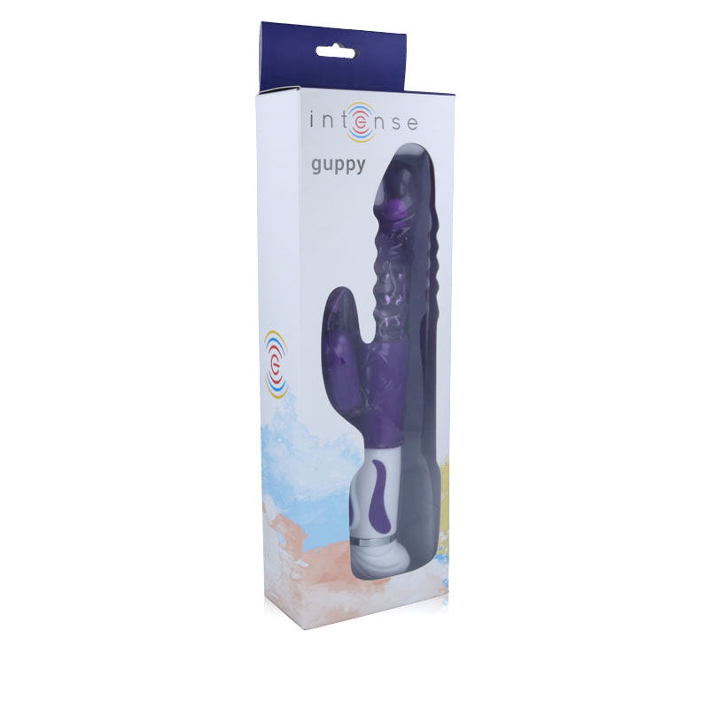 Intense Guppy vibratore rotante lilla 12 velocità