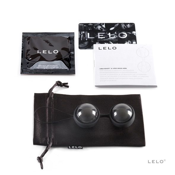 LELO Luna Beads Noir palline vaginali doppie