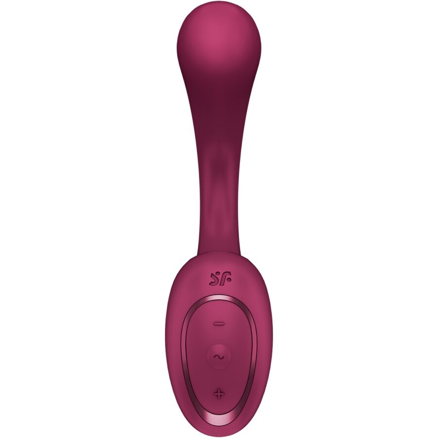 Satisfyer G for Goddess 2 Vibratore Rabbit Bordeaux 60 Programmi