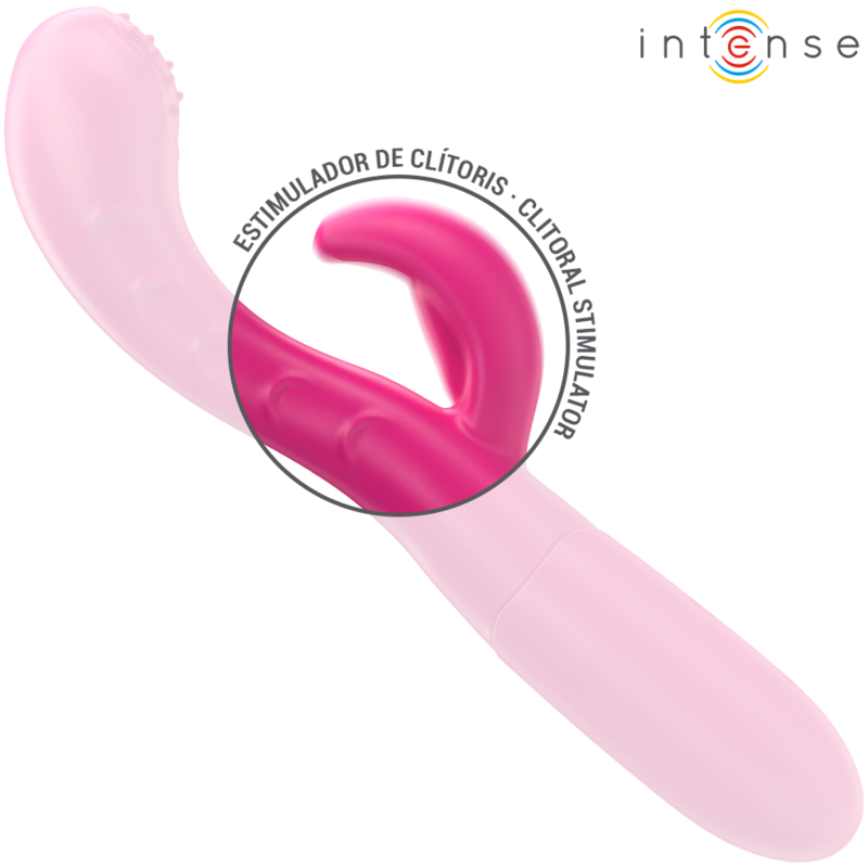 Intense Amara Stimolatore Clitoride a Lingua Rosa 10 Modi