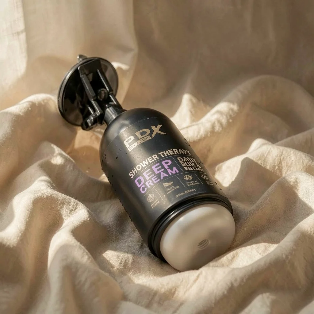 PDX Plus Shower Therapy Crema Profonda masturbatore frosted discreto