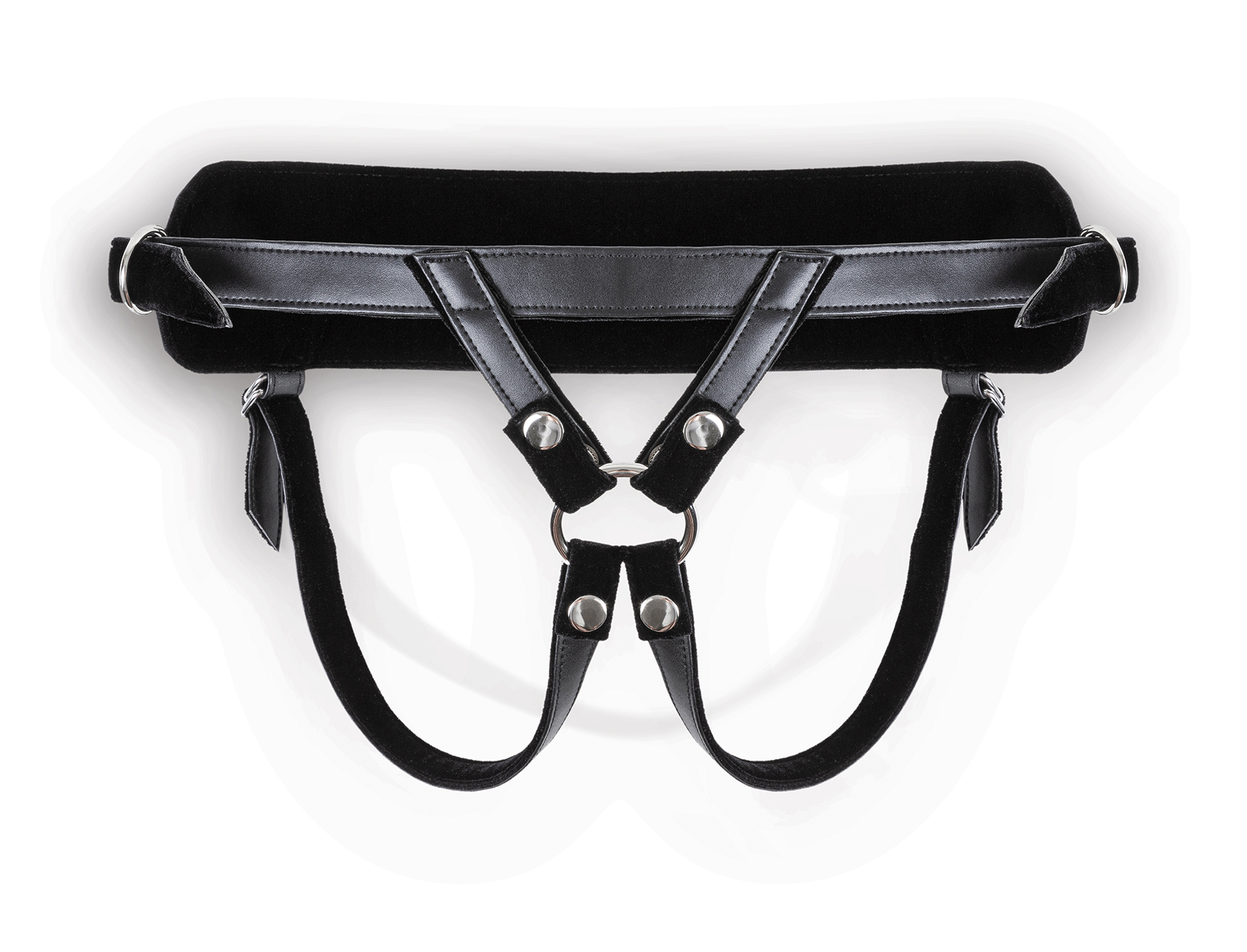 Love Hit by Virgite strap-on imbracatura con dildo viola taglia M
