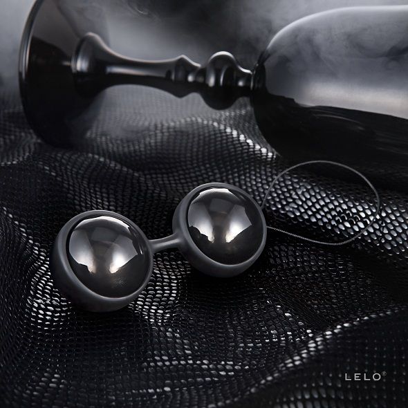 LELO Luna Beads Noir palline vaginali doppie
