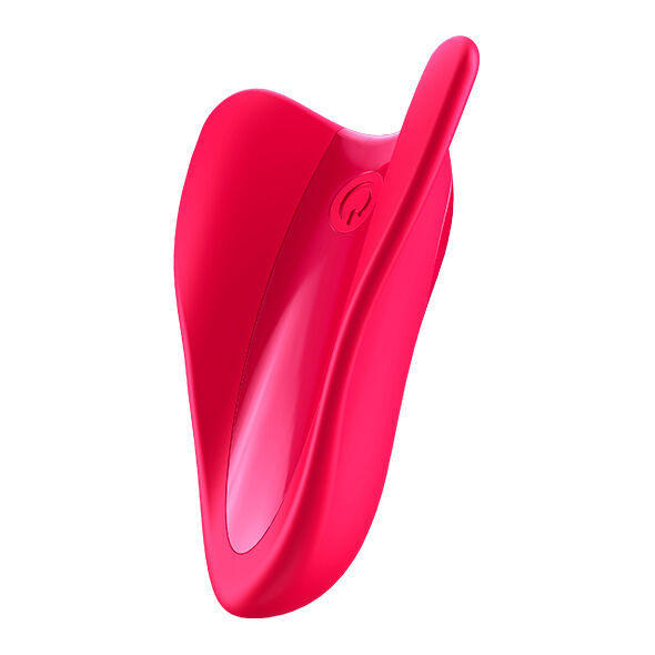 Satisfyer High Fly Fucsia vibratore da dito silicone 2 motori