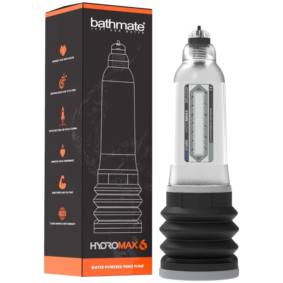 Bathmate Hydromax 6 pompa pene trasparente