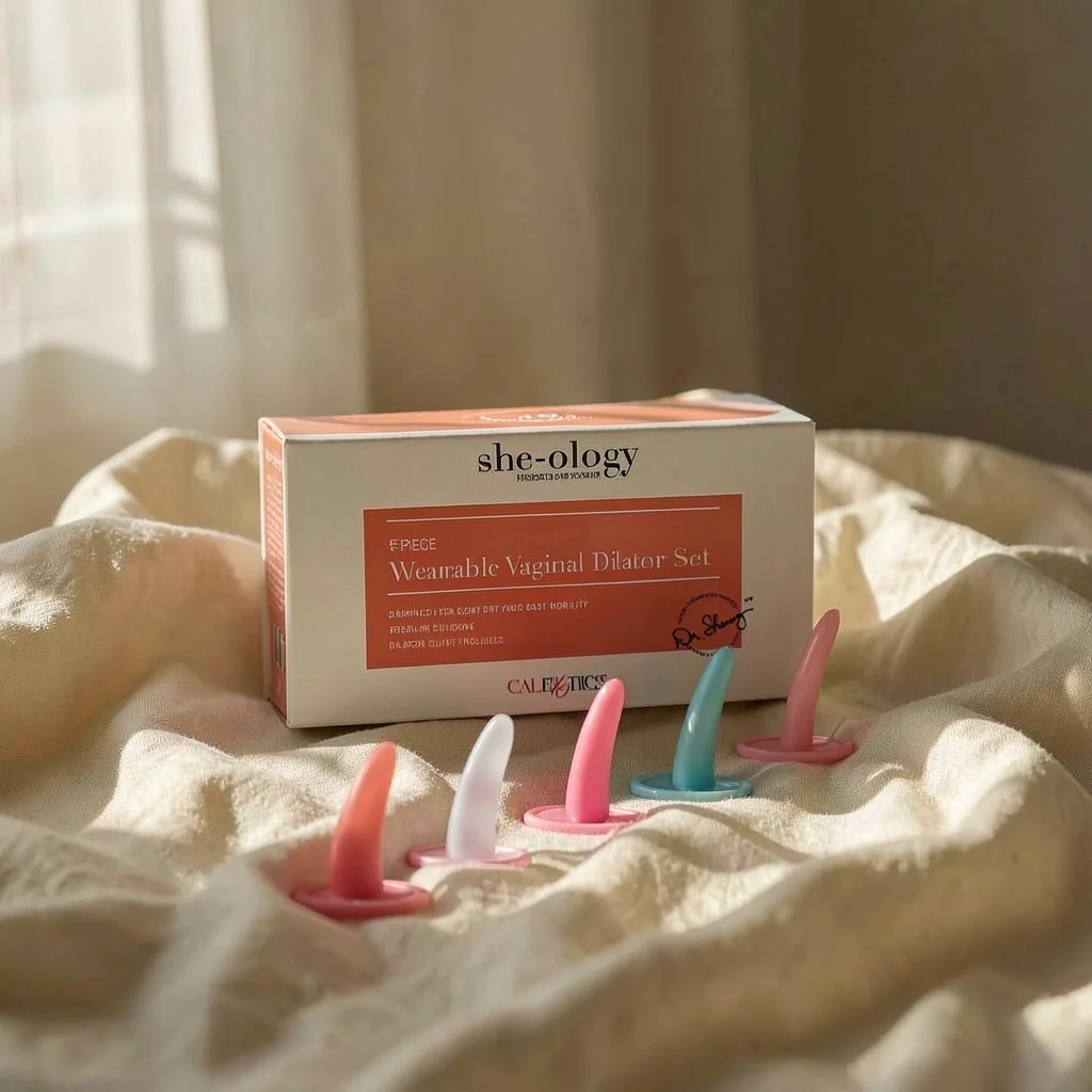 CalExotics She-Ology set 5 dilatatori vaginali silicone