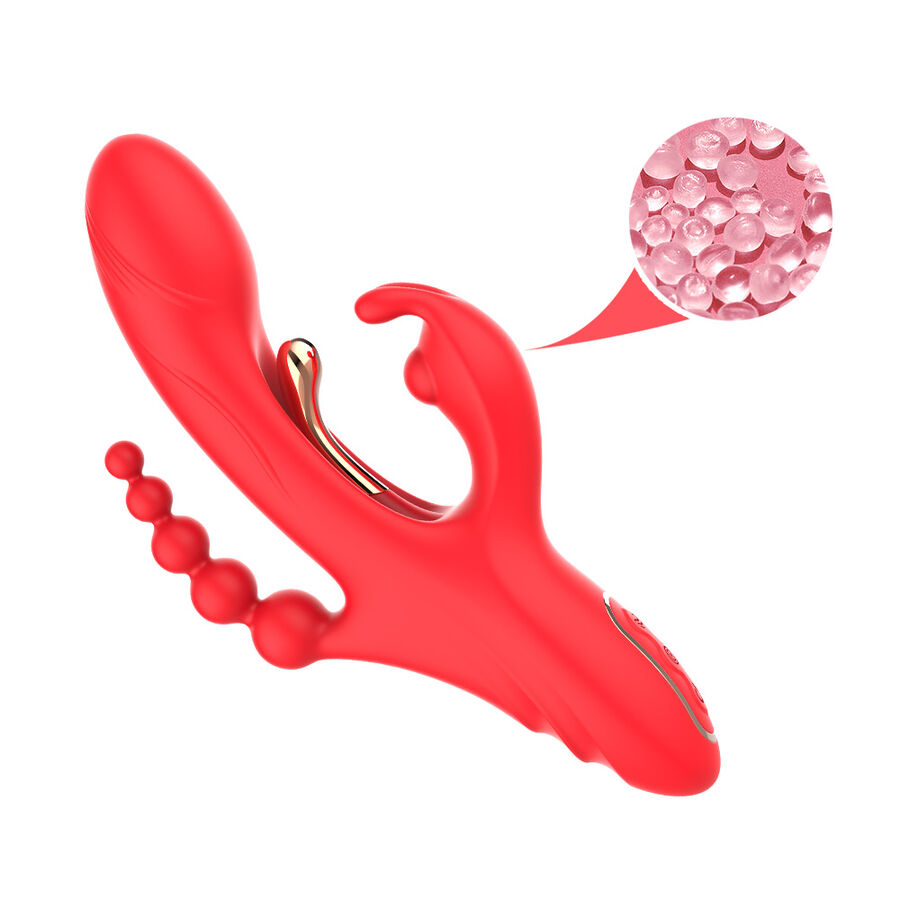 Armony G-Spot Duo vibratore punto G rosso doppia stimolazione