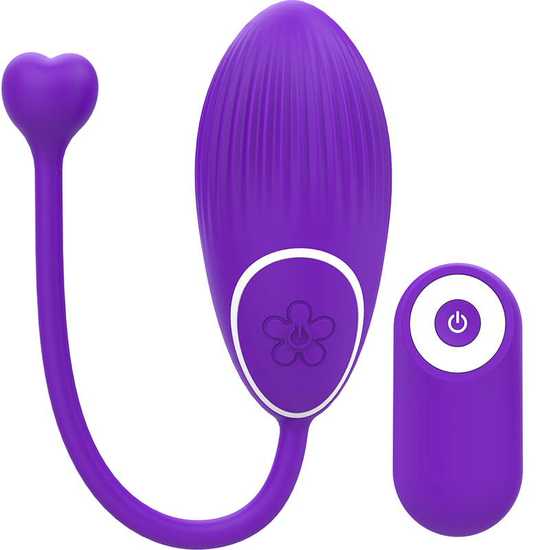 Galatea Otto vibratore coppia telecomando 10 modi lilla