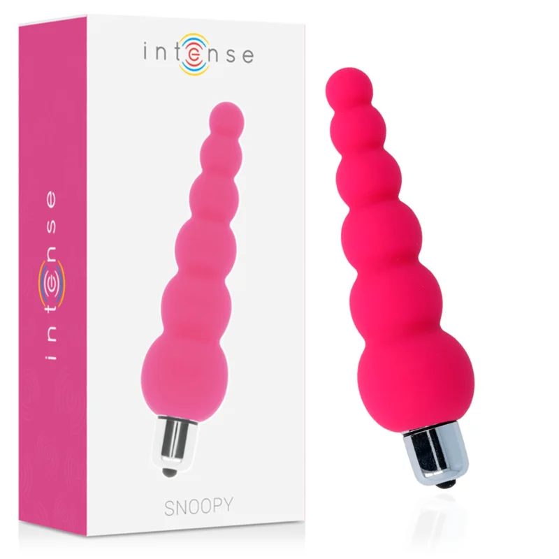 Intense Snoopy Rosa plug anale vibrante