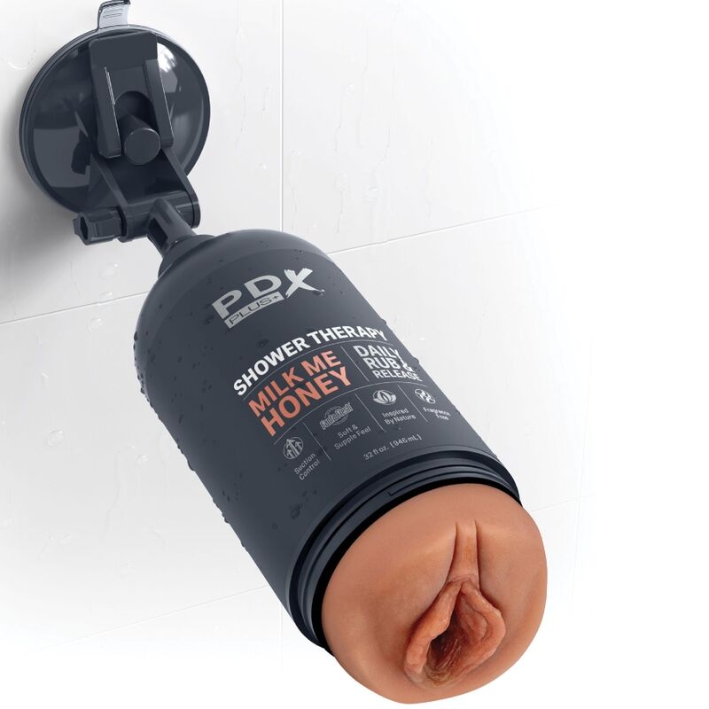 PDX Plus Shower Therapy Milk Me Honey masturbatore discreto