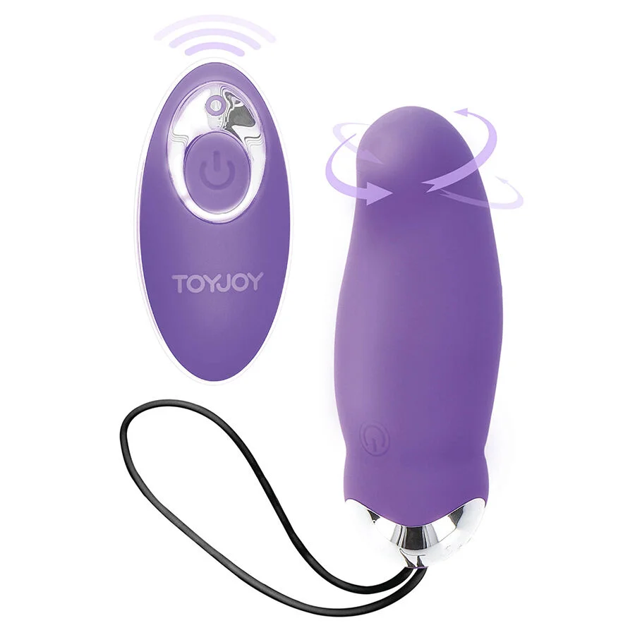 TOYJOY Happiness Egg-plode uovo vibrante viola telecomando