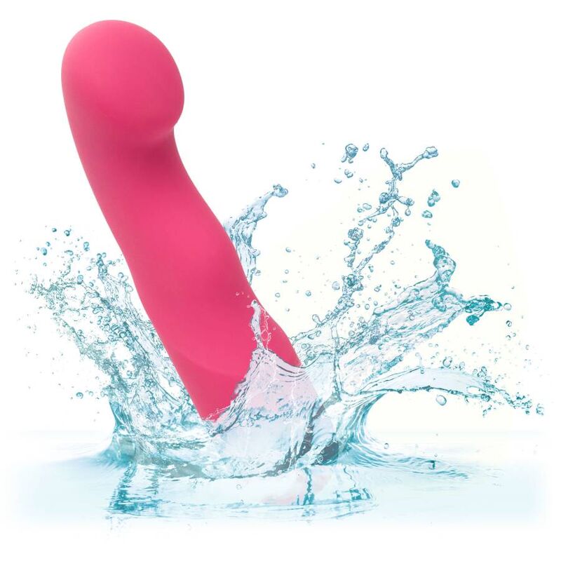 CalExotics Pixies Curvy vibratore rosa ricaricabile