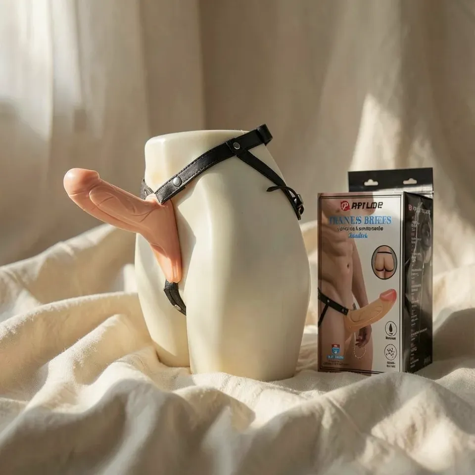Pretty Love Landon strap-on dildo cavo 18 cm silicone