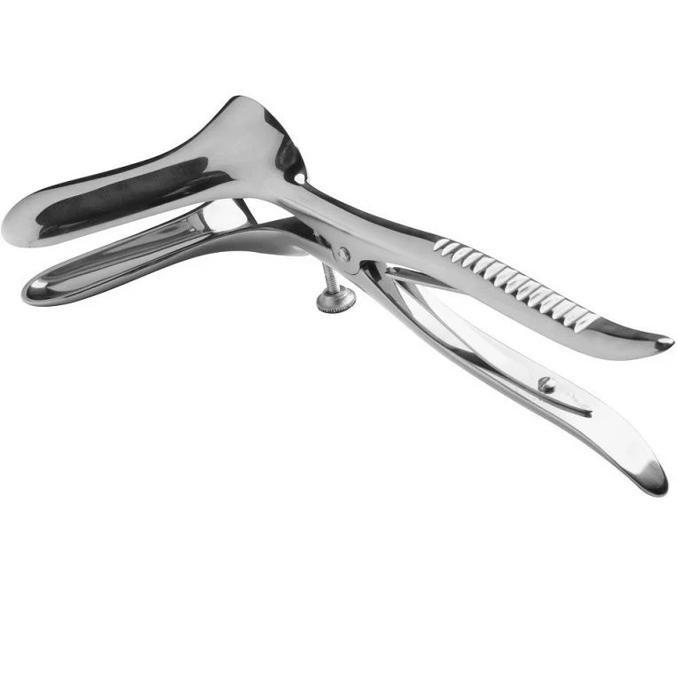 Metal Hard Speculo Anale Doppio dilatatore acciaio 4 cm