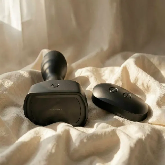 Mr Play plug anale gonfiabile vibrante con telecomando
