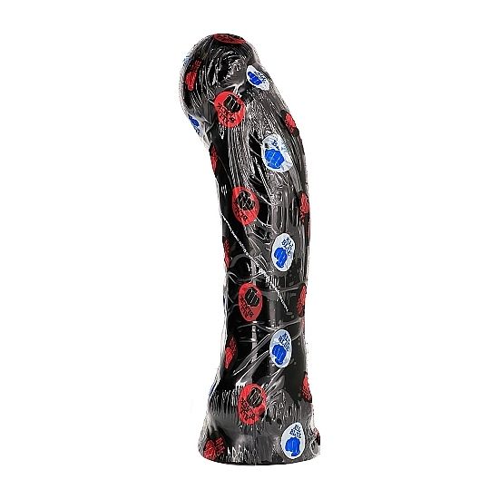 All Black Dong dritto 33 cm dildo grande rilievo