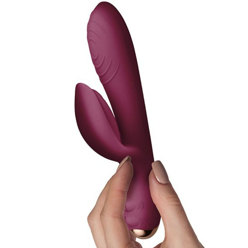 Rocks-Off Ogni Ragazza vibratore due motori bordeaux