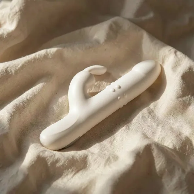 Pretty Love Reese vibratore rotante argento punto G ricaricabile