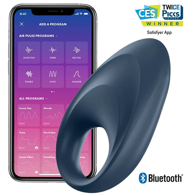 Satisfyer Mighty One vibratore con app silicone
