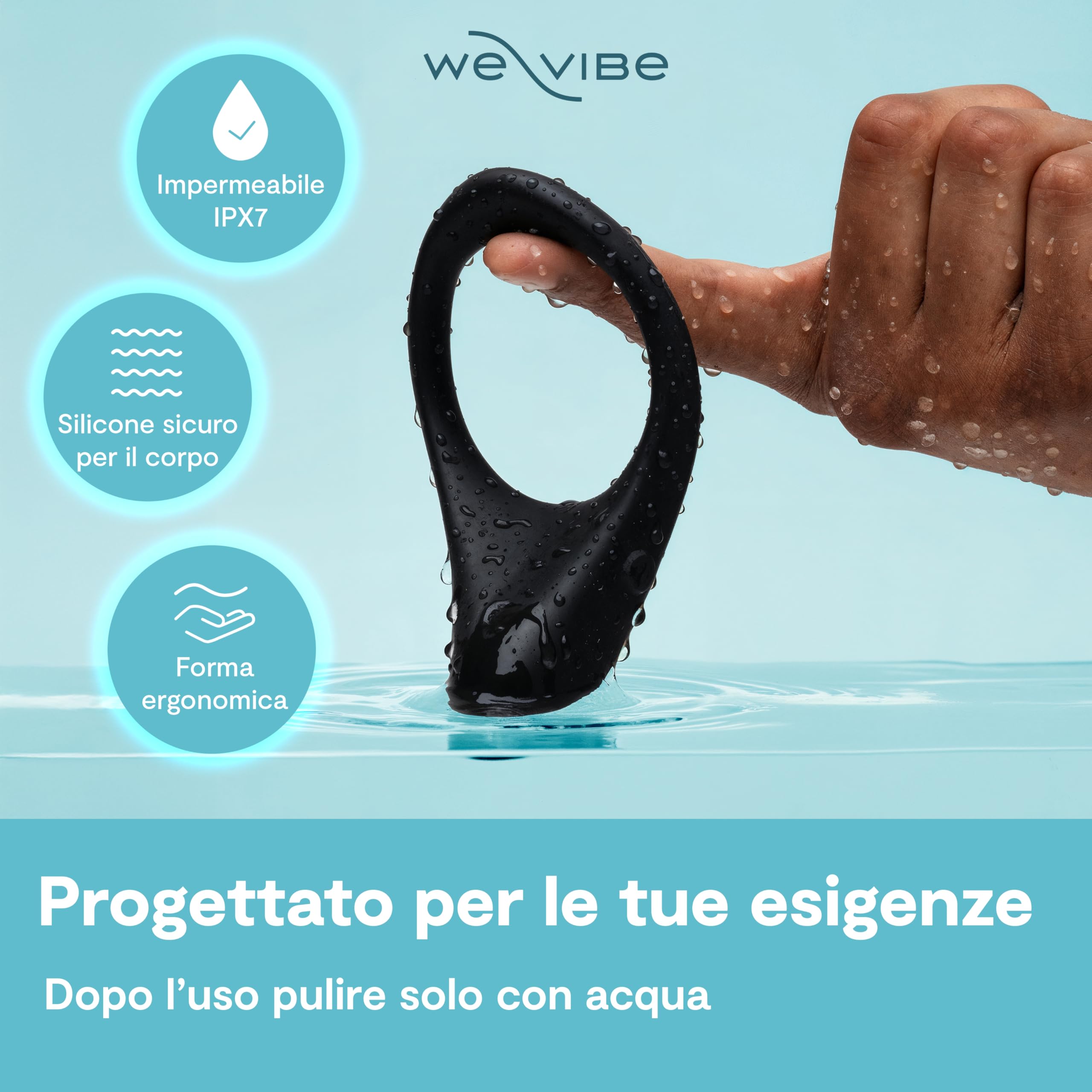 We-Vibe Verge 2 anello vibrante con app impermeabile