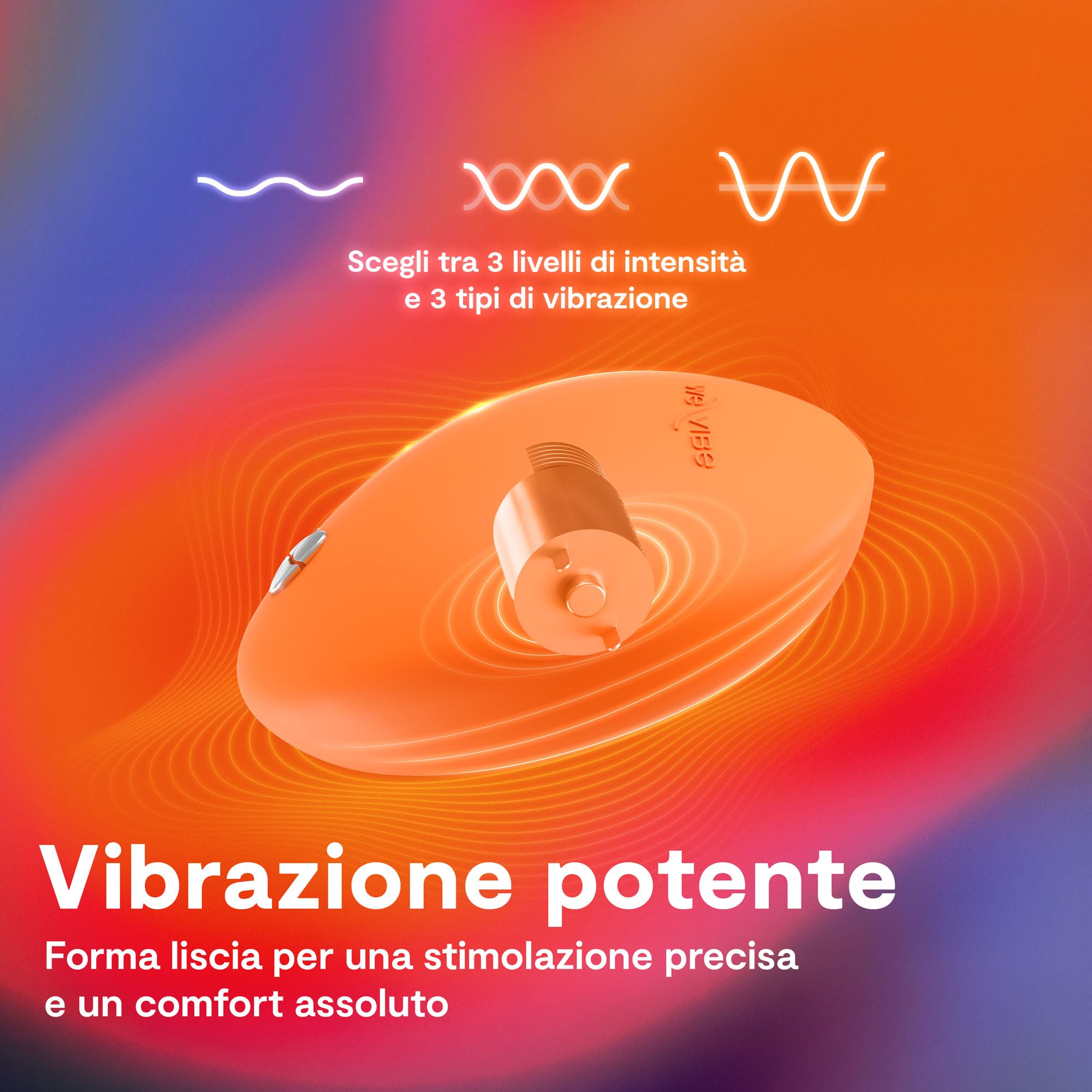 We-Vibe Temp stimolatore clitorideo caldo-freddo arancione