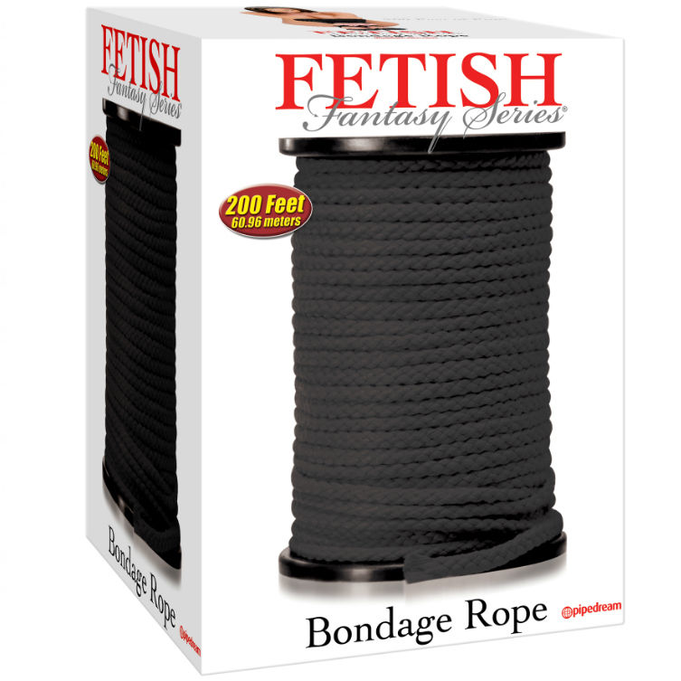 Fetish Fantasy Series corda bondage nera 60 m nylon