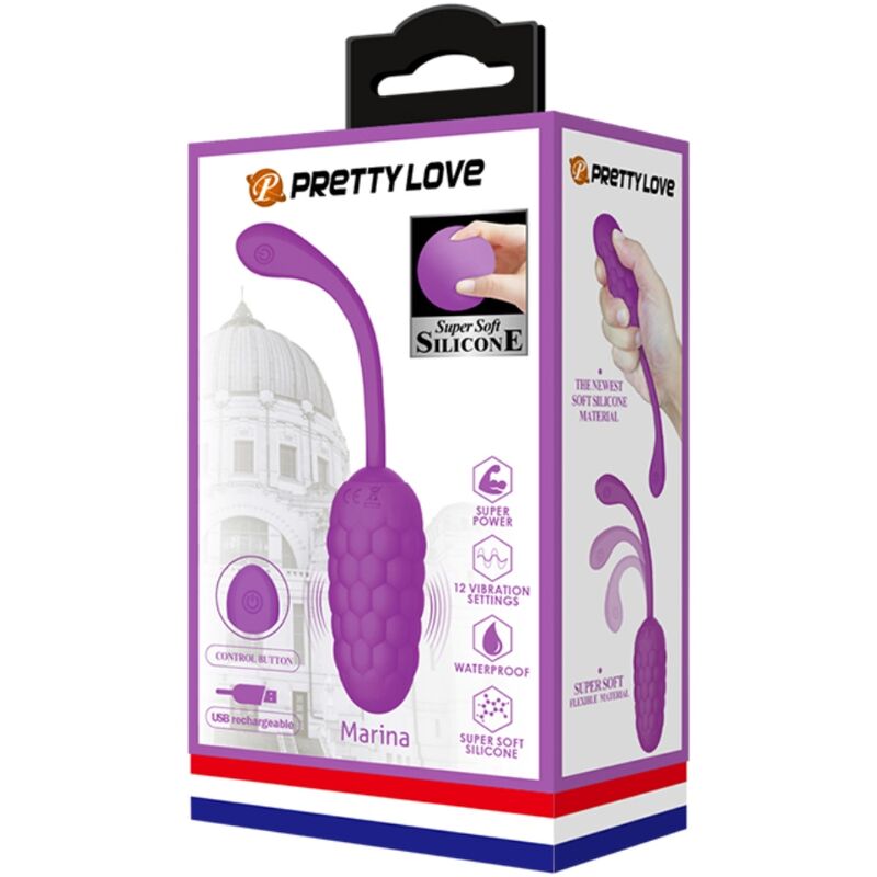 Pretty Love Uovo Texture Marina uovo vibrante viola