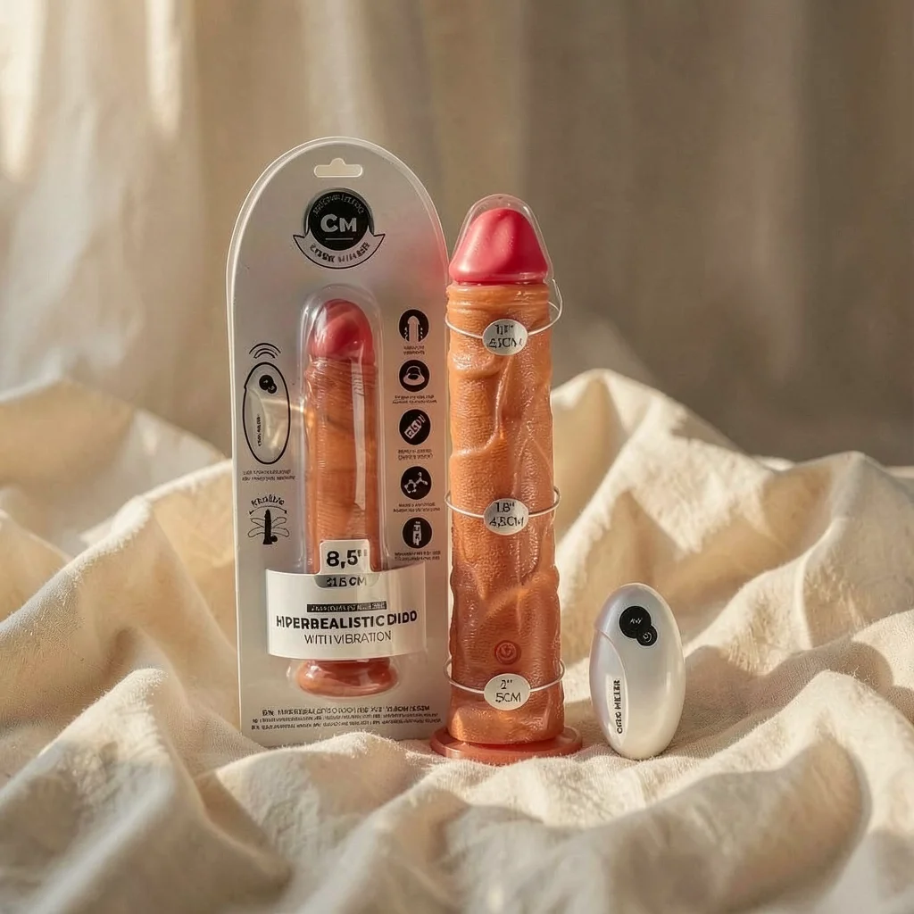Cock Miller Vibe 21,5 cm vibratore realistico silicone telecomando