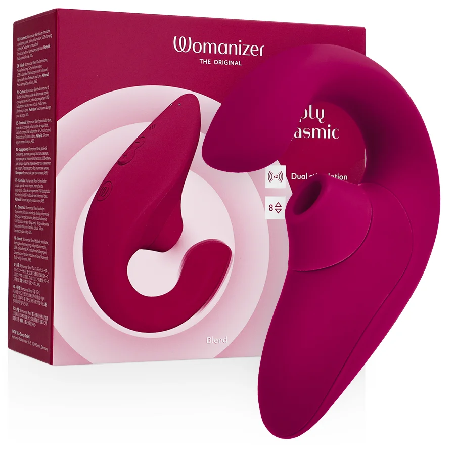 Womanizer Blend Vibrant Pink succhiaclitoride