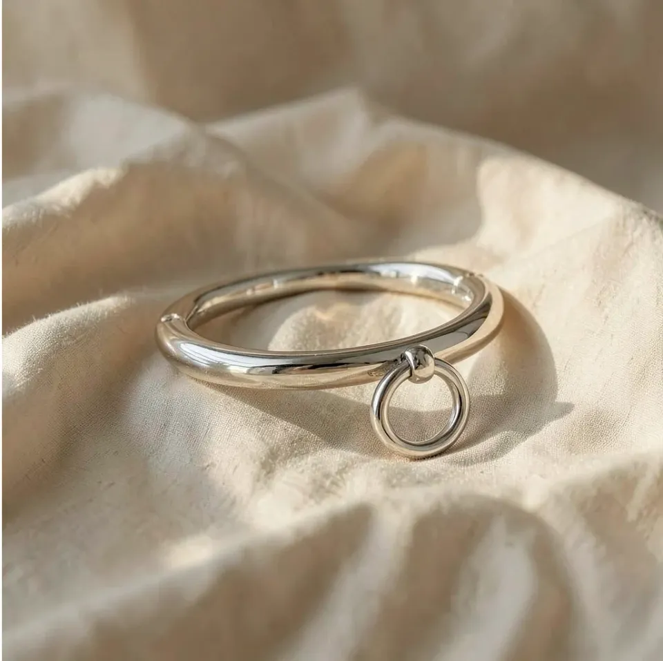 Metal Hard Collare con O-Ring acciaio cromato