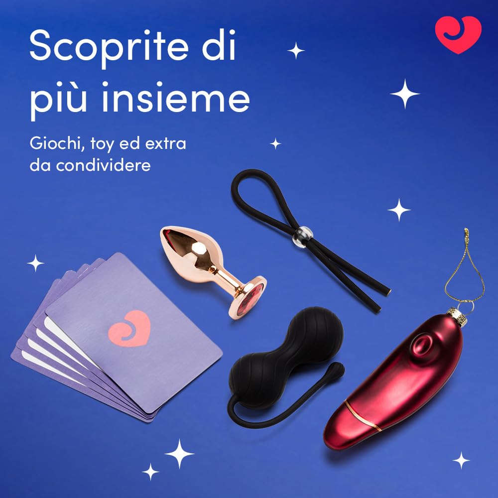Womanizer Couples 2026 calendario sexy Coppie 24 giorni Liberty 2