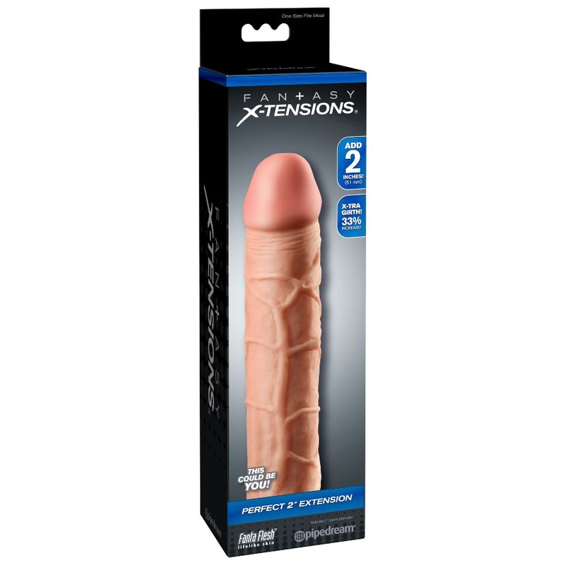 Fantasy X-Tensions Perfect 2 prolunga carne elastica 51 mm