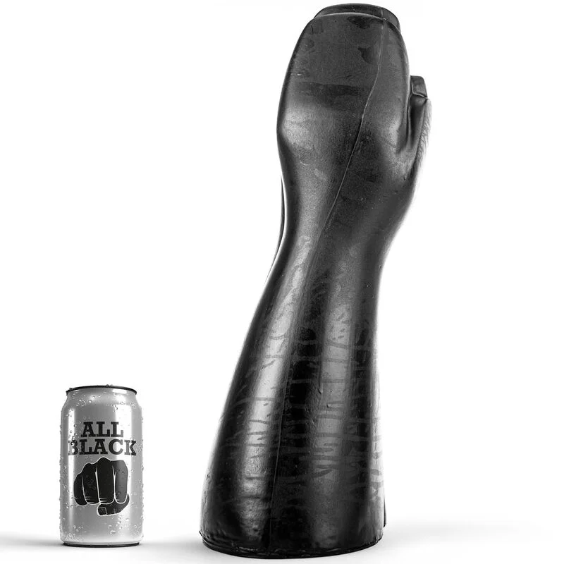 All Black Fisting dildo pugno 39 cm PVC