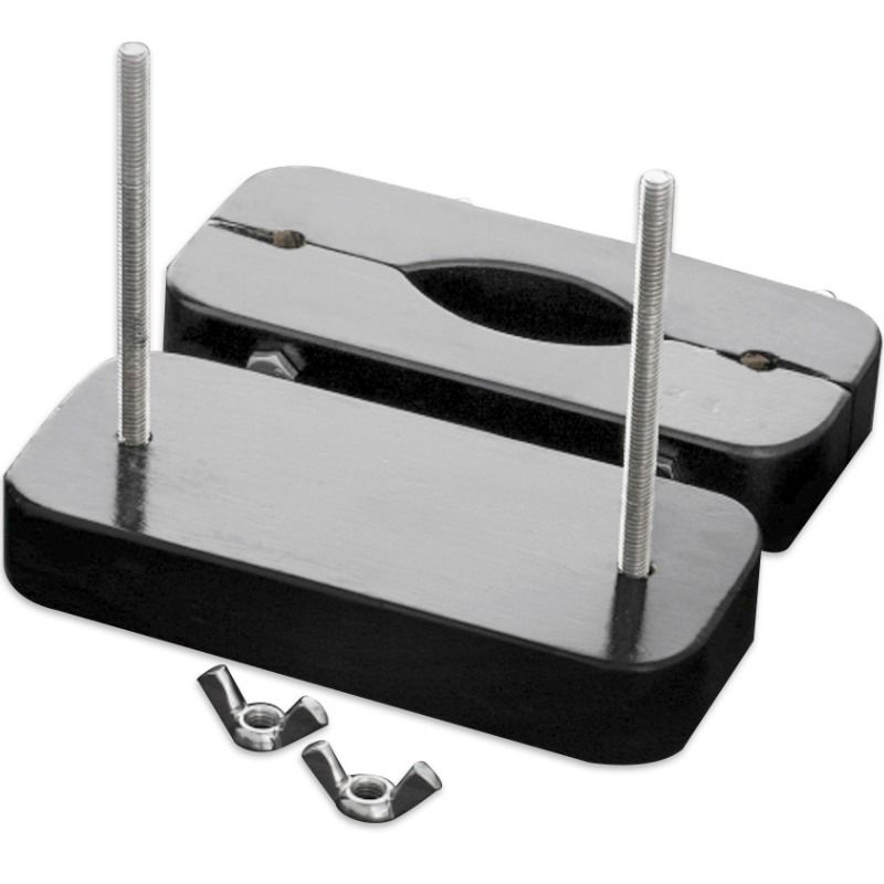 Metal Hard Ball Buster strumento BDSM legno nero