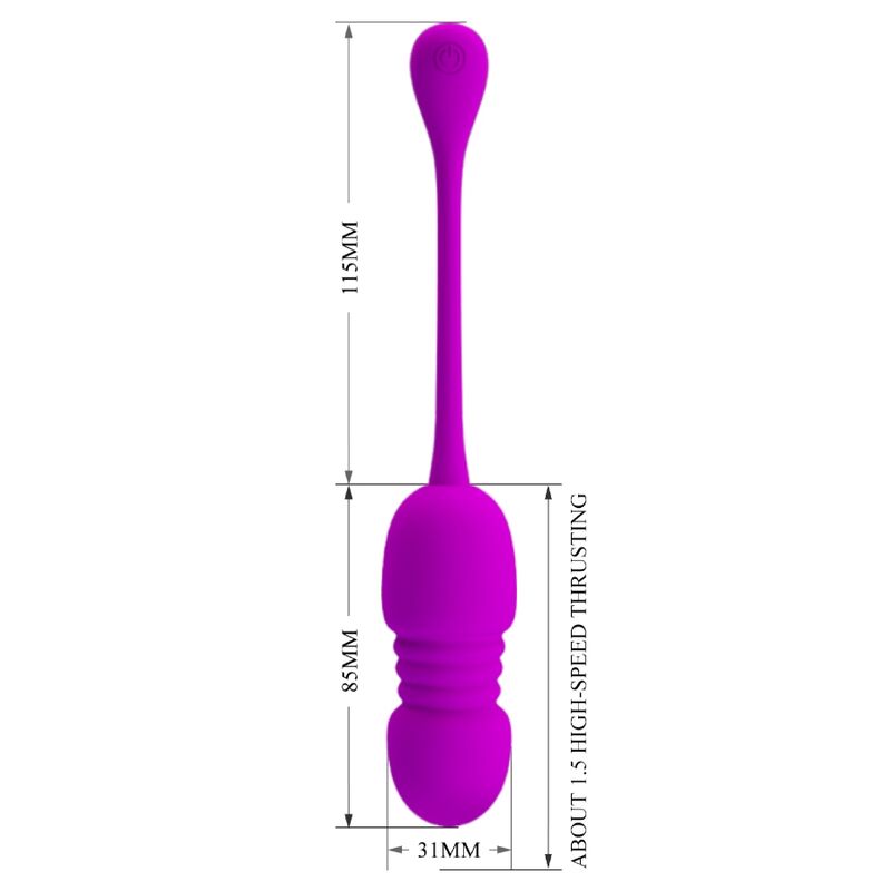 Pretty Love Callie vibratore con spinta viola