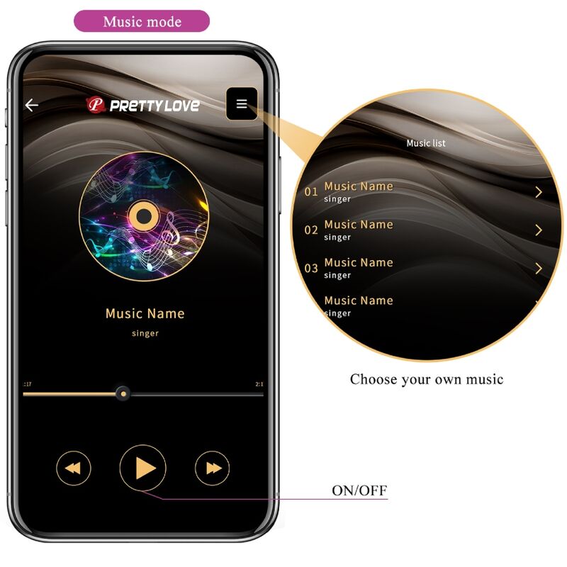 Pretty Love Elvira palline Kegel vibranti app 12 modi