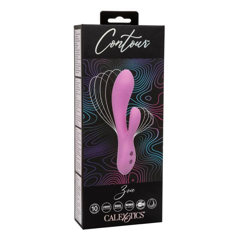 CalExotics Contour Zoie vibratore punto G silicone 10 funzioni