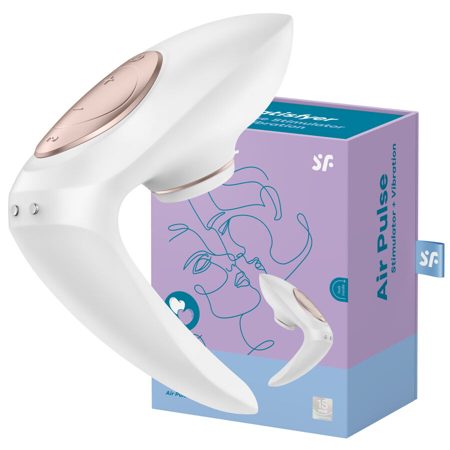 Satisfyer Pro 4 Couples stimolatore coppia onde pressione