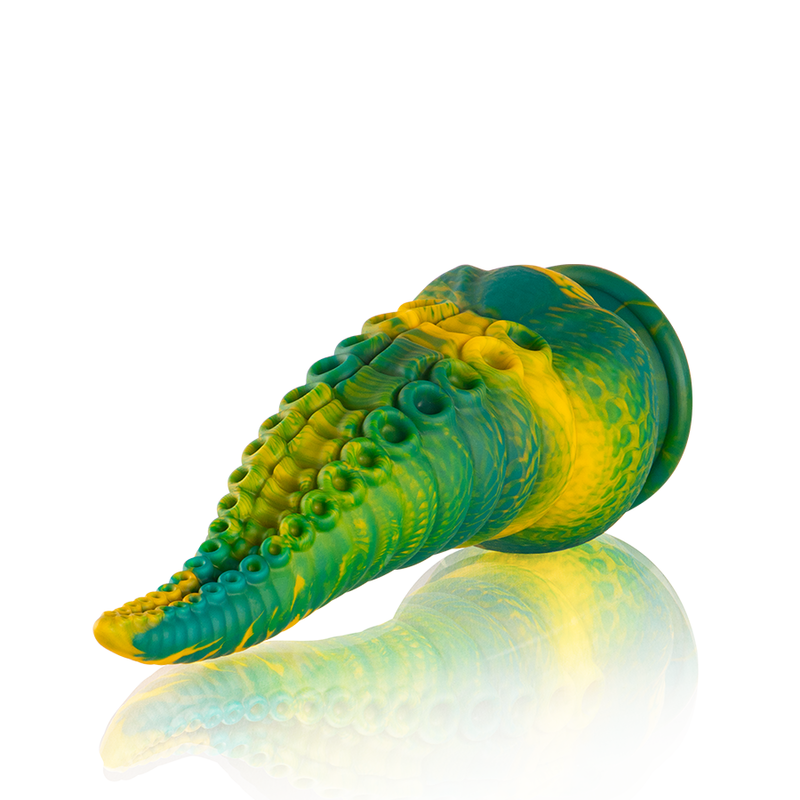 Epic Cybersilicock Cetus dildo fantasy verde 17 cm silicone