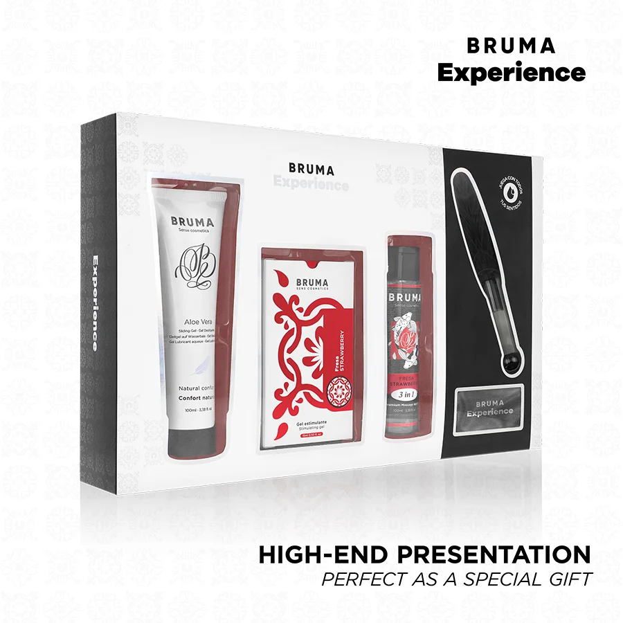 Bruma Xperience kit fragola effetto calore 5 pezzi