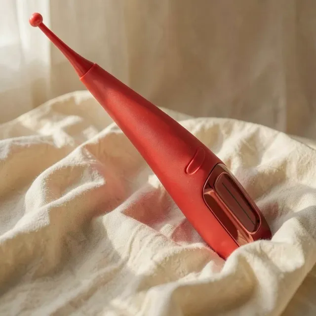 Hallo Focus Vibrator stimolatore clitoride rosso silenzioso