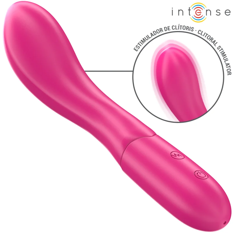 Intense Lisette vibratore rosa 19 cm flessibile