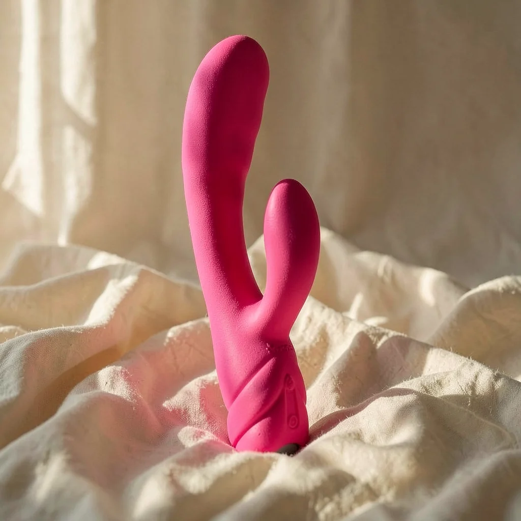 Nalone Pure Rabbit con Calore vibratore rosa silenzioso