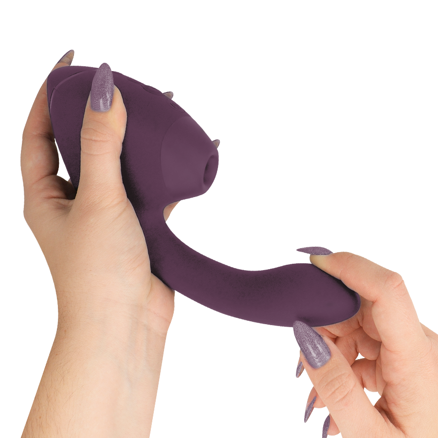 Womanizer Duo Next Viola Scuro stimolatore clitoride air