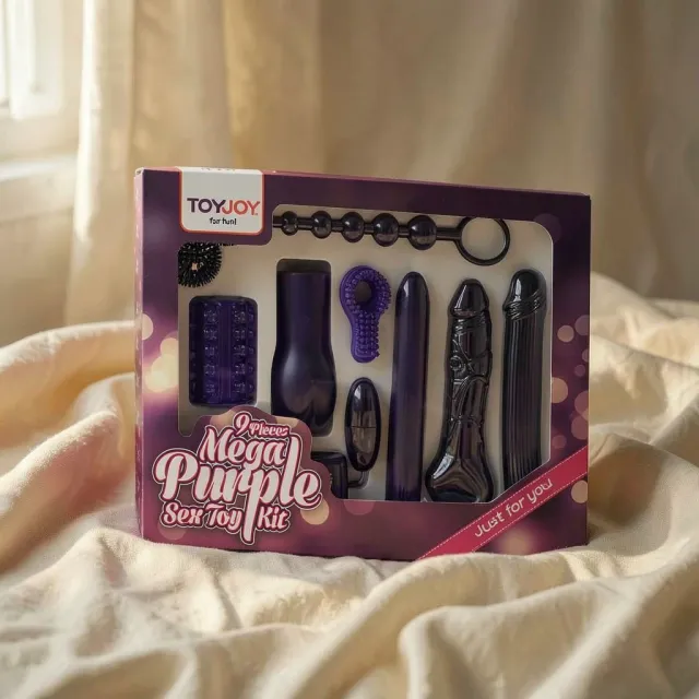 ToyJoy Solo Per Te Mega Kit set erotico 9 pezzi viola